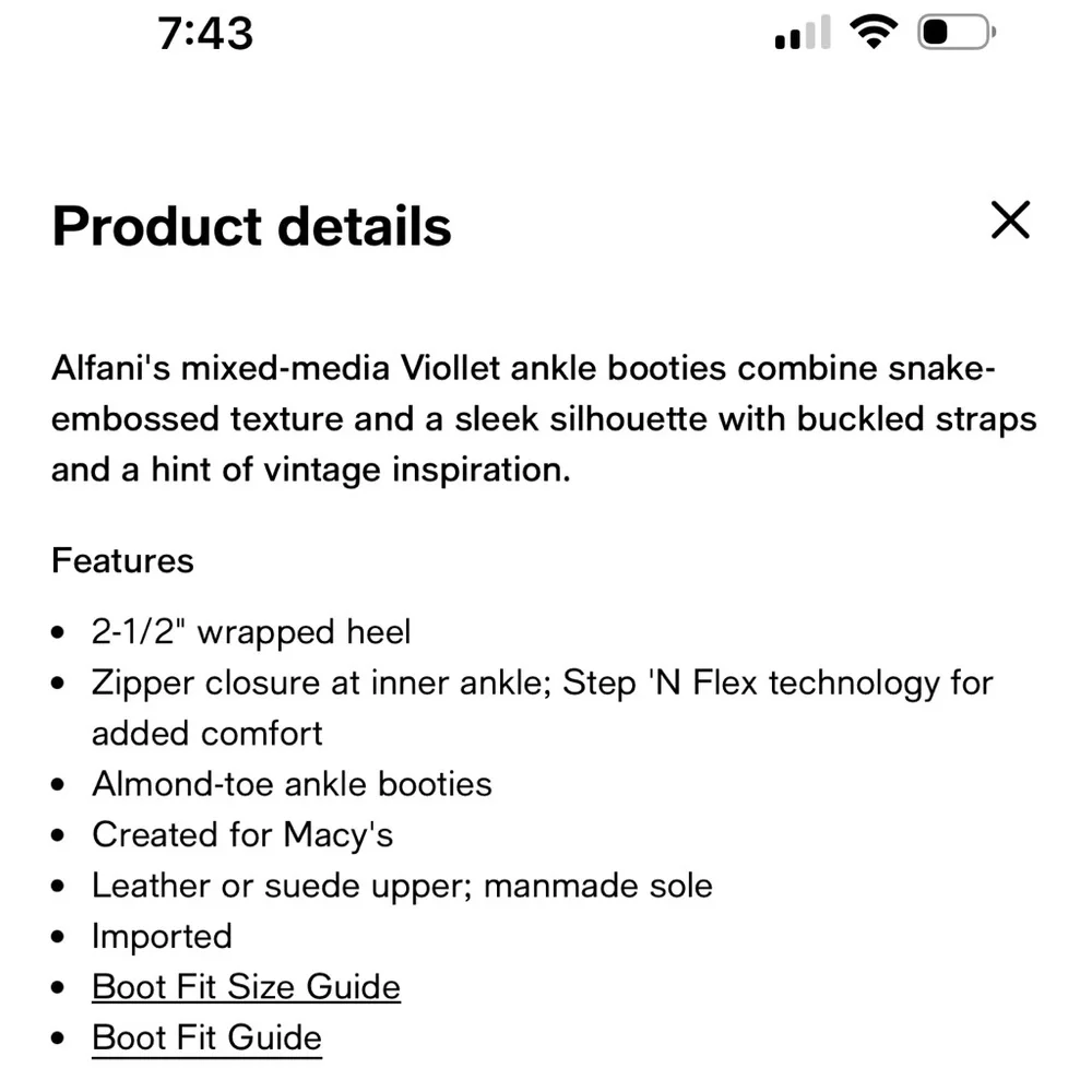 Alfani burgundy suede